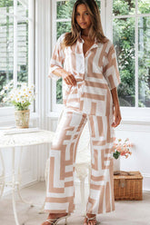 Anouk Shirt And Pants Matching Set